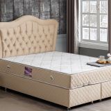 Camelli New Baza Başlık Ve Yatak Seti, Bej, 90X200