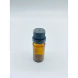 Camgen Cam Amber Şişe Düz Kapak Kör Tıpalı 10 ml 10'lu