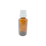 Camgen Cam Amber Şişe Içten Damlatmalı Kapak Beyaz 10 Adet 30 ml