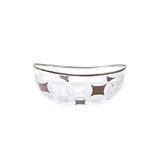 Camhare Ekinosz Gondol 53403 Dekoratif Kase, Cam, 20,50 x 11 x 8 cm