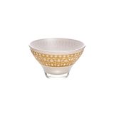 Camhare Osmanlı Sedef Kase, Beyaz, 13 cm Çap, 8 cm Yükseklik