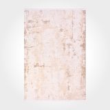 Camila Krem Soyut Bambu Modern Geometrik Etnik Desenli Boho Makinada Yıkanabilir Hafif Hav Toz Vermez Leke Tutmaz Kaymaz Taban Dijital Makine Baskı Halı Oturma Odası Salon Yolluk Koridor Mutfak Halısı