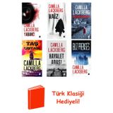 Camilla Läckberg 6 Kitap Seti + Türk Klasiği Hediye