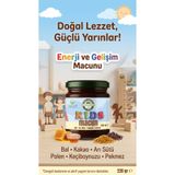 Çamlıdereden Doğal Ürünler Çiçek Balı, Bal , Polen , Arı Sütü ,Propolis , Kids Kakaolu Çocuk Macunu 220 gr Kids Macun