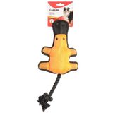 Camon İpli ve Gıcırtılı Platipus Ördek Şeklinde Dayanıklı Naylon Köpek Oyuncağı 38 Cm