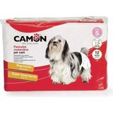 Camon Külot Bez Xl: Köpekler Için Tek Kullanımlık Süper Emici Bez (55-65 Cm) - Çok Renkli