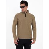 Camp Scoutland CAMP136 Outdoor Tactical Su iticili Erkek Taktik Sweatshirt - Bej - 3XL