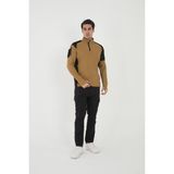 Camp Scoutland CAMP138 Outdoor Tactical Su iticili Erkek Taktik Sweatshirt - Hardal - XL