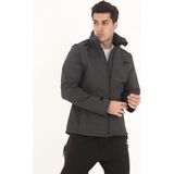 Camp Scoutland CAMP460 Tactical Softshell Su Rüzgara Taktik Antrasit Erkek Outdoor Yelek