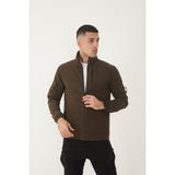 Camp Scoutland CAMP490 Outdoor Tactical Çok Cepli Su iticili Erkek Mevsimlik Taktik Likralı Mont - Haki - XL