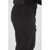 Camp Scoutland Camp594 Outdoor Tactical Softshell Su & Rüzgara Dayanıklı Kışlık Erkek Taktik Pantolon Siyah