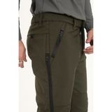 Camp Scoutland CAMP595 Outdoor Tactical Softshell Su ve Rüzgara Içi Polarlı Kışlık Erkek Taktik Pantolon - Haki - 33