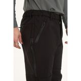 Camp Scoutland CAMP595 Outdoor Tactical Softshell Su ve Rüzgara Içi Polarlı Kışlık Erkek Taktik Pantolon - Siyah - 34