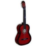 Campbell's 4/4 Klasik Gitar Bordo Siyah Koyu Kırmızı Renkli Premium Ses Kalitesi ile Profesyonel Kullanım