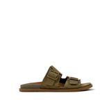 Camper Haki Erkek Deri Terlik Lluc Sandal