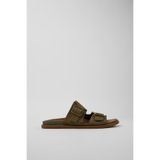 CAMPER Lluc Sandal Erkek Yeşil Deri Sandalet