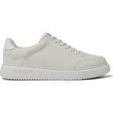 Camper Runner K21 Erkek Beyaz Sneakers Düz Taban Gerçek Deri Malzeme ile Üretilmiştir K100841-003