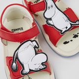 Camper Tws Fw By Moomin Kırmızı Yeni Doğan Sandalet Cmpk800698-001 Cmp.028
