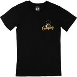 Camping Teapot Cep Logo Tasarımlı Siyah Tişört; Xl
