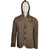Campione 3319301 Erkek Triko Ceket Beige - 3XL - Beige Bear