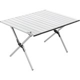 Campology Alüminyum Katlanabilir Kamp ve Piknik Masası L - 60 × 83 × 47 cm - Beyaz