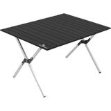 Campology Alüminyum Katlanabilir Kamp ve Piknik Masası L - 60 × 83 × 47 cm - Siyah