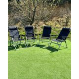 Campout 4'lü Katlanır Lüx Sandalye Set
