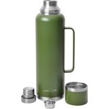 Campout Çift Katmanlı Termos Kupa 1500 ml - 1,5 lt - Yeşil