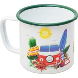 Campout Emaye Kupa Beyaz Karavan BEYAZ