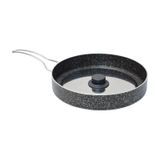 Campout Granit Döküm Balık Tavası 28 CM Siyah