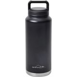 Campout NG163 1000 ml Çift Katmanlı Siyah Termos