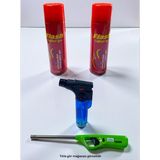 Campout Torch Turbo Pürmüz Çakmak Uzun Mutfak Çakmağı Gaz Kartuş Siboplu Çakmak Gaz 4lü Set