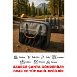 campreyon Bölmeli Kamp ve Piknik Çantası Çok Fonksiyonlu Çanta Organizer Özel Tasarım Premium Outdoor Çanta