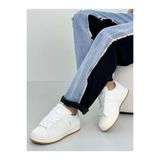 Campus White Kadın Sneaker Kaydırmaz Taban Günlük Spor Ayakkabı DAR KALIP BİR BEDEN BÜYÜK TERCİH EDİNİZ