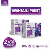 Camrusepa All In Magnezyum Complex 5 - (2X60 Tablet)2 Li Avantaj Paket - Aromasız