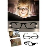 Camsız LED Reading Glasses LED Işıklı Kitap Okuma Gözlük 1 Adet