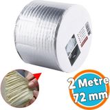 Çamur Bant Çatı İzolasyon Ses Su Yalıtım Tamir Sakız Bandı Gri 72 Mm X 2 Metre 1 Adet