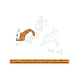Çamurluk Davlumbazı Crv 02-06 Sol (Oem No: 74150-S9A-010)