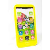 Can Ali Toys Dokunmatik Oyuncak Telefon Sesli Işıklı Müzikli Oyuncak Çocuk Telefonu Sarı