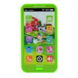 Can Ali Toys Oyuncak Telefon Sesli Işıklı Müzikli Oyuncak Çocuk Telefonu Yeşil