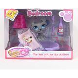Can Ali Toys Puppy Club Bedroom Oyuncak Miniş Set Renkli