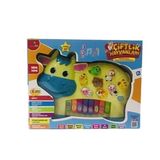 Can Ali Toys Türkçe Hayvan Sesli Piyano Sarı İnek Cnls2222