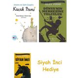 Can Çocuk Yayınları Küçük Prens + Dünyanın Merkezine Yolculuk + Siyah Inci Hediye - Hayır