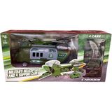 Can-Em Oyuncak 22 cm Askeri Helikopter Oyun Seti 7053 - Yeşil