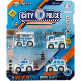 Can-Em Oyuncak Canem Oyuncak Sürtmeli Polis Arabaları - Sarı