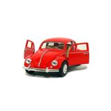 Can-Em Oyuncak Volkswagen Kırmızı Metal Mini Vosvos Çek Bırak Oyuncak Araba