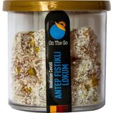 Can kardeşler kuruyemiş On The Go Hindistan Cevizli Mini Antep Fıstıklı Lokum 100 G - 100 gr