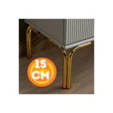 CAN METAL 15 CM METAL MAGNOLİA KOLTUK AYAĞI MOBİLYA AYAĞI ÜNİTE AYAĞI KONSOL AYAĞI PUF BERJER AYAĞI