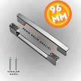 Can Metal Köprü Kulp Dolap Çekmece Kulbu Metal Kulp 96 mm - Krom