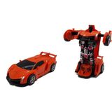 Can Otomatik Robota Dönüşen Araba Turuncu